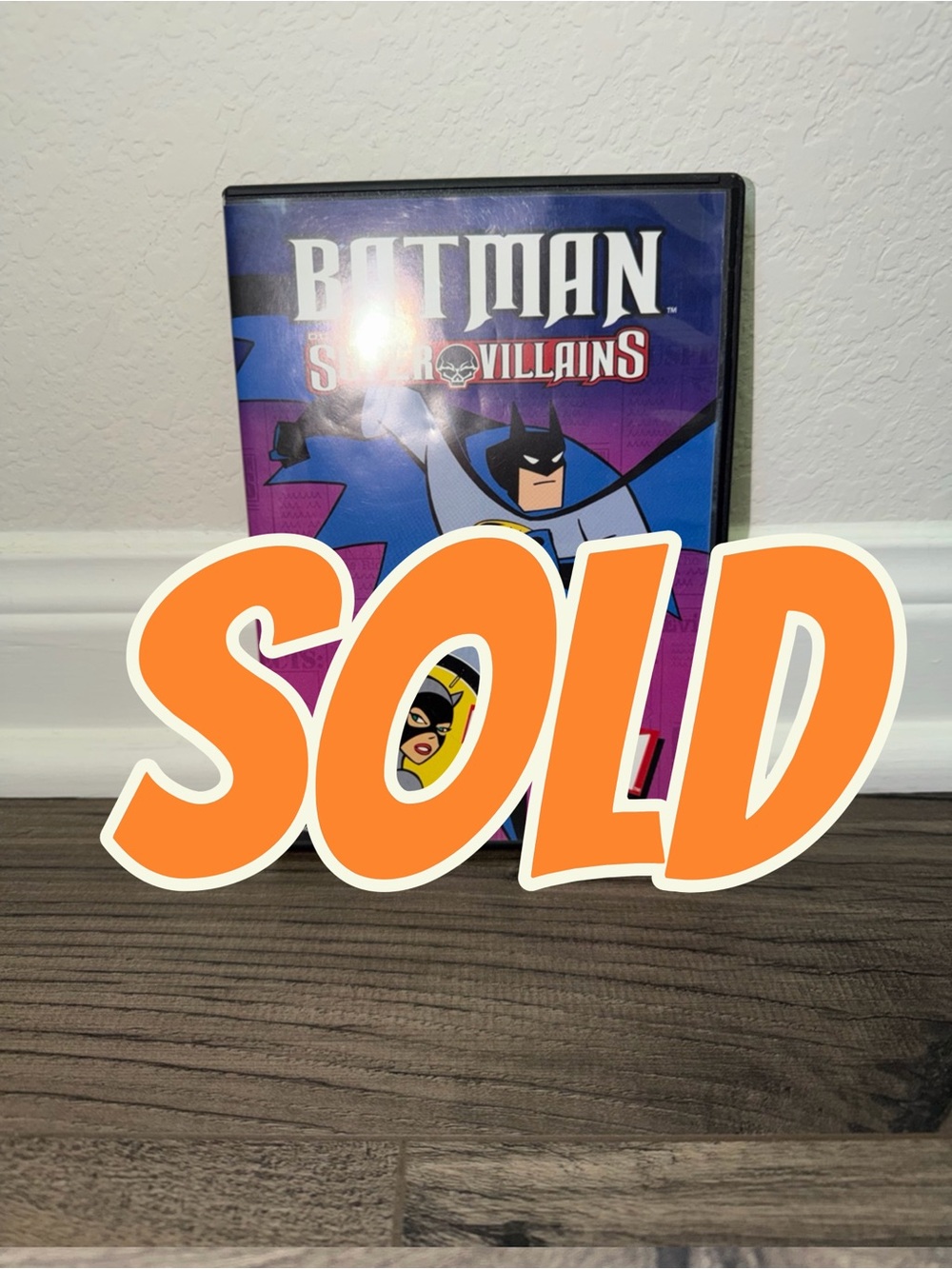 DC Comics Batman Super-Villains Catwoman DVD - Purple & Blue